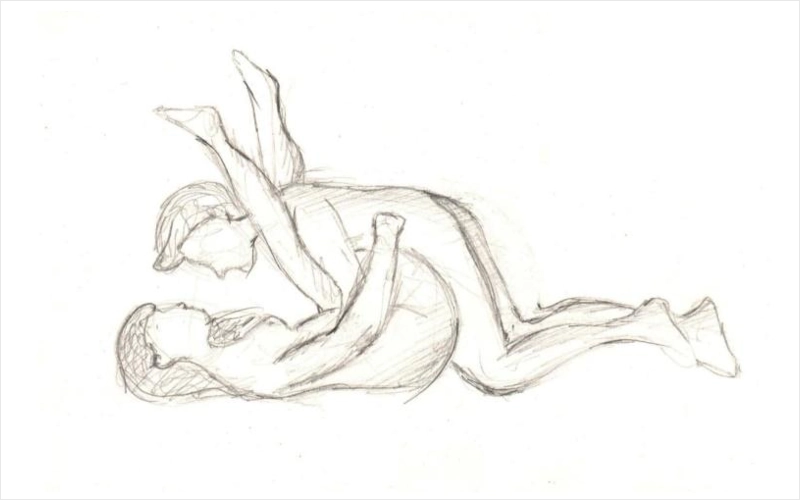 Bacaklar Omuza Pozisyonu