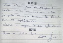 Azer hanıma şükran ve teşekkürlerimle.
