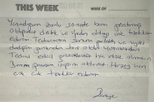 Benim güneşim ışığım oldunuz.