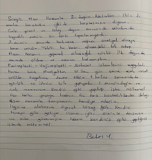 Kendisi terapi gibi geliyor insana, iyi ki sizinle tanışmışım.